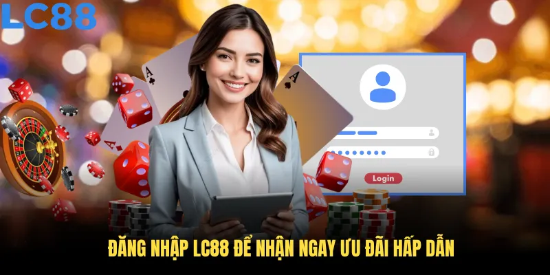 Đăng nhập LC88 để nhận ngay ưu đãi hấp dẫn dành riêng cho thành viên